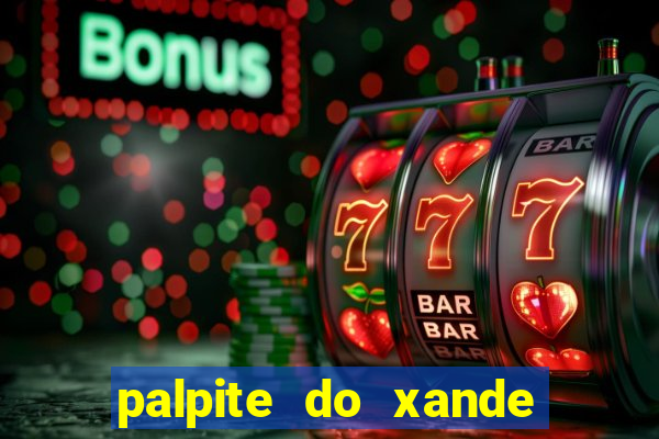 palpite do xande de hoje